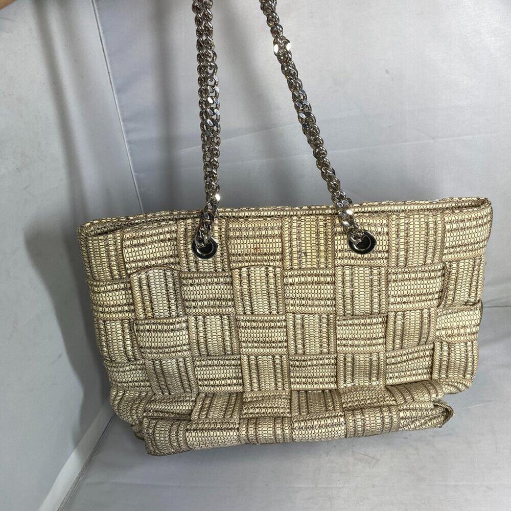 Alma Tonutti Basket Weave Handbag